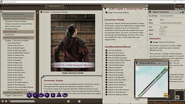 Fantasy Grounds - The Wondrous Tome of Wands