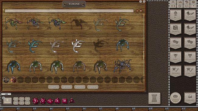Fantasy Grounds - Jans Token Pack 32 - Aquatic Creatures 2