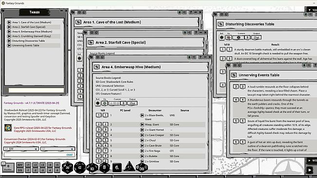Fantasy Grounds - Leadrot Mine for Shadowdark RPG
