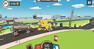 Zombie Derby: Blocky Roads