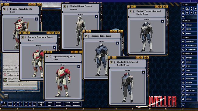 Fantasy Grounds - Traveller - The Fifth Frontier War: Armies of the Fifth Frontier War