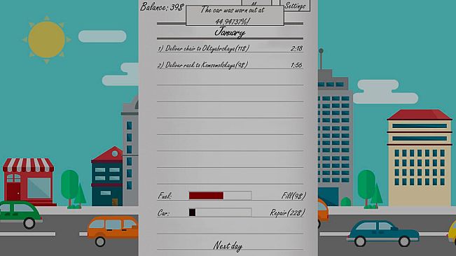 Delivery man simulator