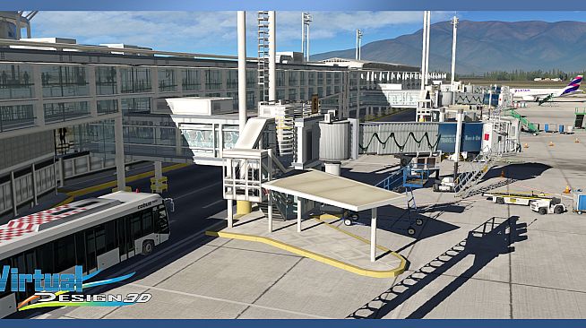 X-Plane 11 - Add-on: Aerosoft - SCEL Intl. Airport & Santiago City 2020