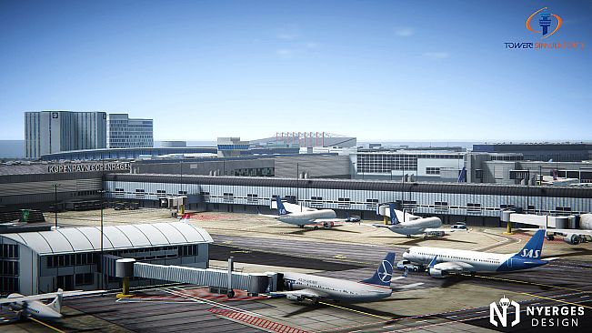 Tower! Simulator 3 - EKCH Airport