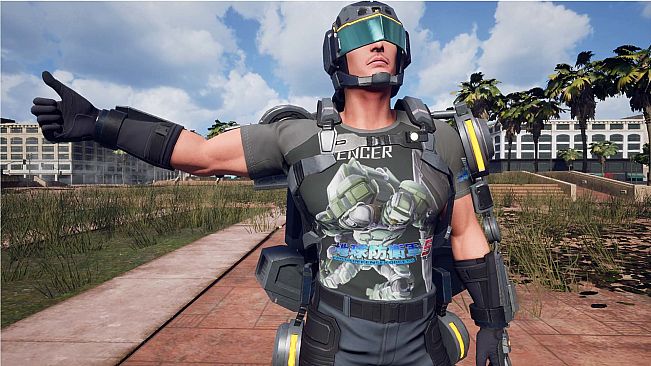 EARTH DEFENSE FORCE: IRON RAIN - Creation parts: T-shirt(EDF5 set Bundle)