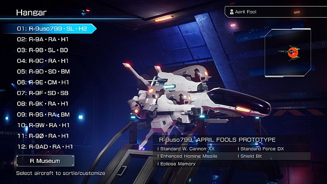 R-Type Final 2: APRIL FOOLS PROTOTYPE R-Craft