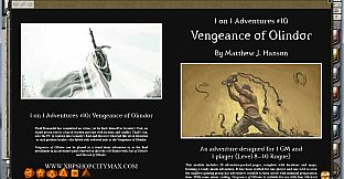 Fantasy Grounds - 1 on 1 Adventures #10: Vengeance of Olindor (3.5E)