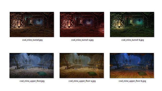 SRPG Studio Coal Mine Background