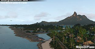 X-Plane 11 - Add-on: Aerosoft - Society Islands XP - Bora Bora & Leeward Islands