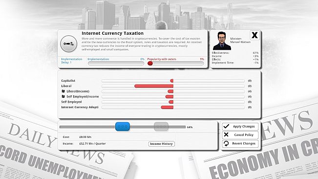 Democracy 3: Clones and Drones