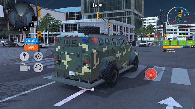 Police Car Armored: Cop Simulator