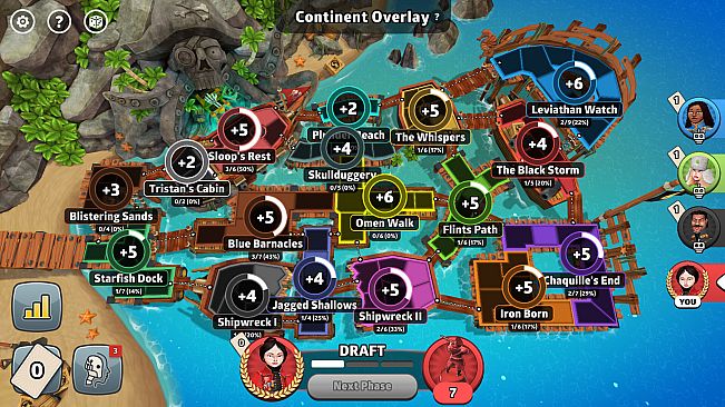 RISK: Global Domination - Pirate Map Pack 2