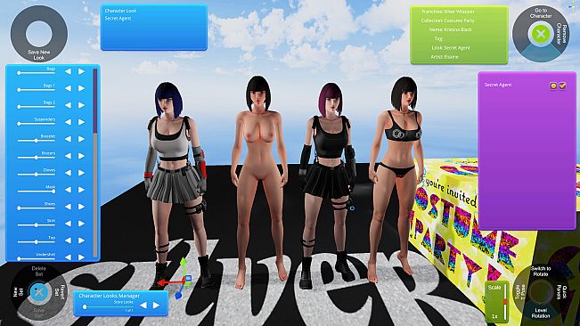 Figurine Scene Simulator: Silver Wrapper (Premium Unlock) NSFW