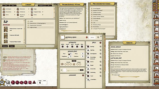 Fantasy Grounds - Tropicana Campaign Setting (Savage Worlds)