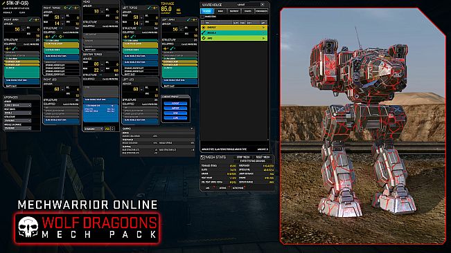 MechWarrior Online - Wolf Dragoons Mech Pack