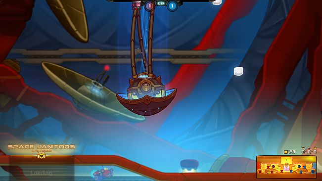 Awesomenauts Droppod - Blue Medusa