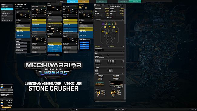 MechWarrior Online - Stone Crusher Legendary Mech Pack