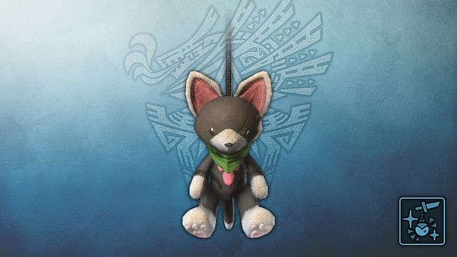 Monster Hunter World: Iceborne - Pendant: Stuffed Melynx Teddy