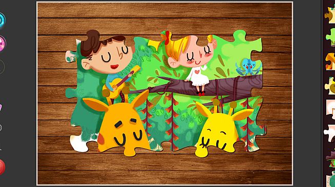Children's Jigsaw Puzzles - A Warm Story