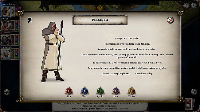 Talisman Character - Pilgrim