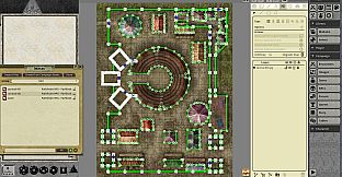 Fantasy Grounds - Pathfinder RPG - Pathfinder Flip-Mat - Carnival