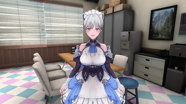 Maid Cafe Simulator: Frosty Dress (Yuki)