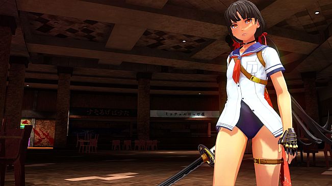 OneeChanbara ORIGIN - Exclusive Saki Costume: Saki's School Swimwear