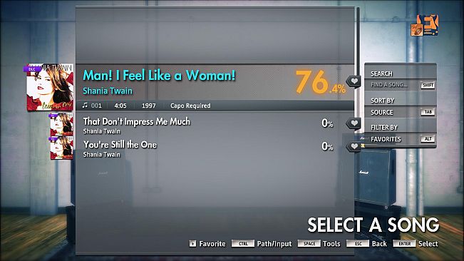 Rocksmith 2014 Edition – Remastered – Shania Twain - “Man! I Feel Like a Woman!”