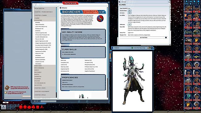 Fantasy Grounds - Starfinder Character Operations Manual