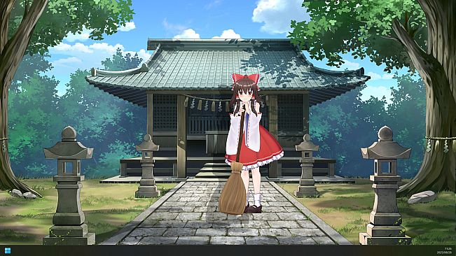 Desktop Mate Touhou Project Hakurei Reimu DLC