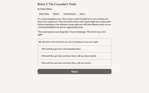 Relics 2: The Crusader's Tomb