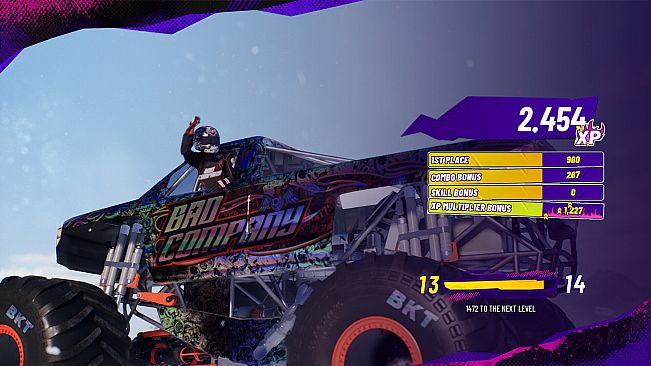 Monster Jam Showdown - Experience Multiplier