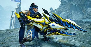 Monster Hunter Rise - "Lost Code: Jura" Hunter layered weapon (Heavy Bowgun)