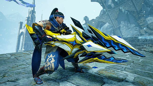 Monster Hunter Rise - "Lost Code: Jura" Hunter layered weapon (Heavy Bowgun)