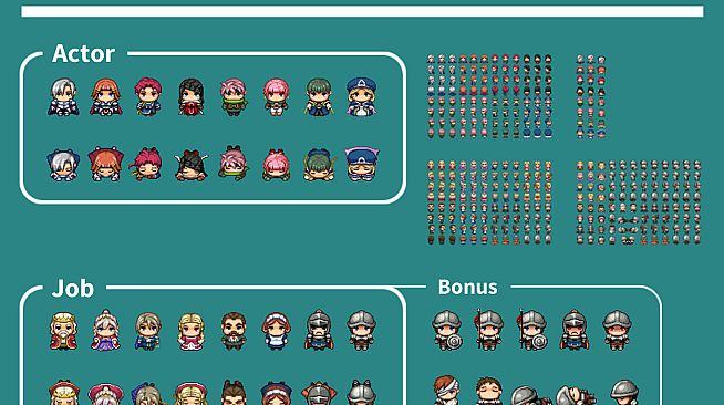 RPG Maker MV - REFMAP Fantasy Character Pack 2
