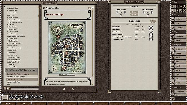 Fantasy Grounds - D&D Curse of Strahd - Syrinscape Sound Link Pack