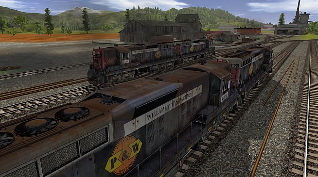 TANE DLC: Willamette & Pacific SD7 #1501