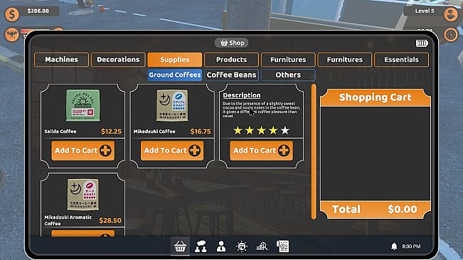 Coffee Bonds: A Neighborhood Simulator