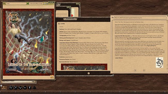 Fantasy Grounds - Aegis of Empires 4: Legend of the Burning Star (Pathfinder 1E)