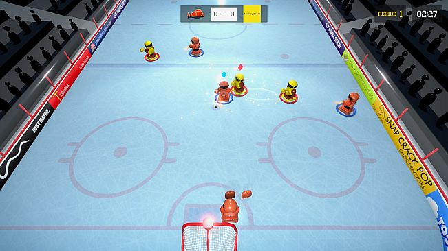 3 on 3 Super Robot Hockey