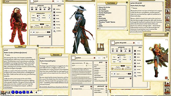 Fantasy Grounds - Dungeonlands: Heroes And Servitors (Savage Worlds)