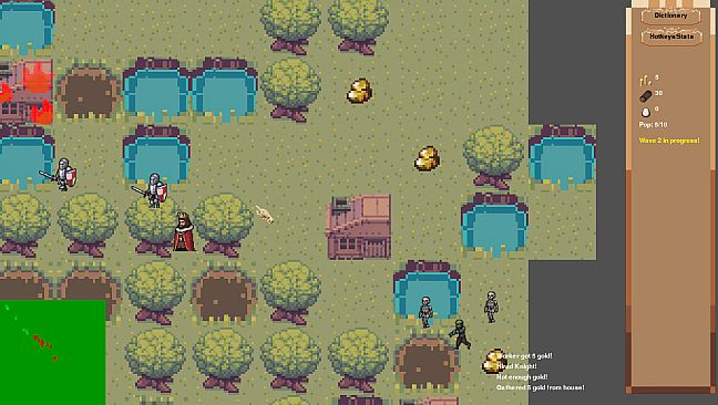 Medieval war simulator RTS