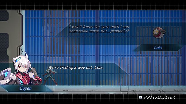 COGEN: Sword of Rewind - Additional Story ＆ Playable Character: Copen (Gunvolt Chronicles: Luminous Avenger iX 2) / COGEN: 大鳥こはくと刻の剣 - 追加シナリオ＆プレイ可能キャラクター：アキュラ編（『白き鋼鉄のX（イクス）2』より）