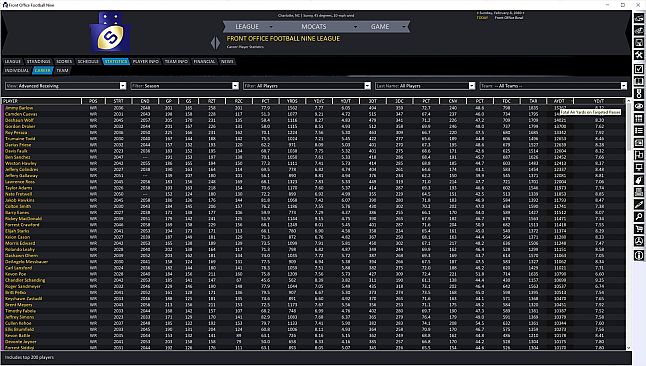 Front Office Football Nine