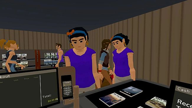 Book Supermarket: Library Manager Simulator