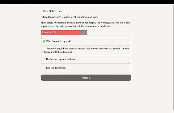 Daria: A Kingdom Simulator