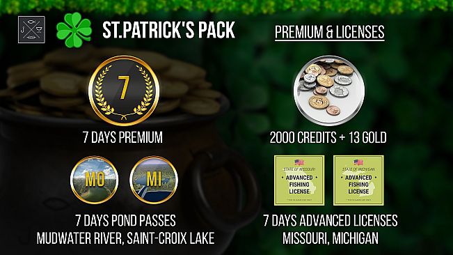 Fishing Planet: St.Patrick's Pack