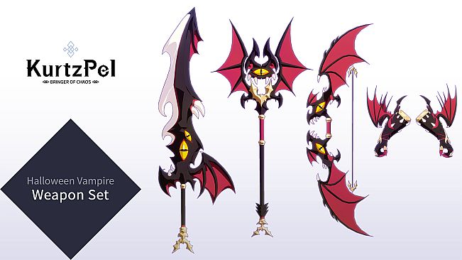 KurtzPel - Halloween Vampire Basic Weapon Set
