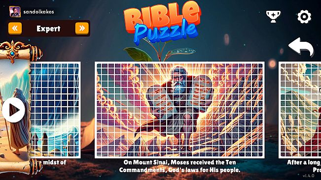 Bible Puzzle: Christian Game