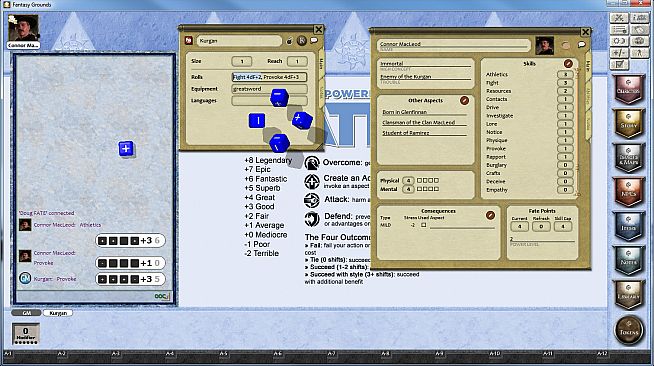 Fantasy Grounds - FATE Core Ruleset